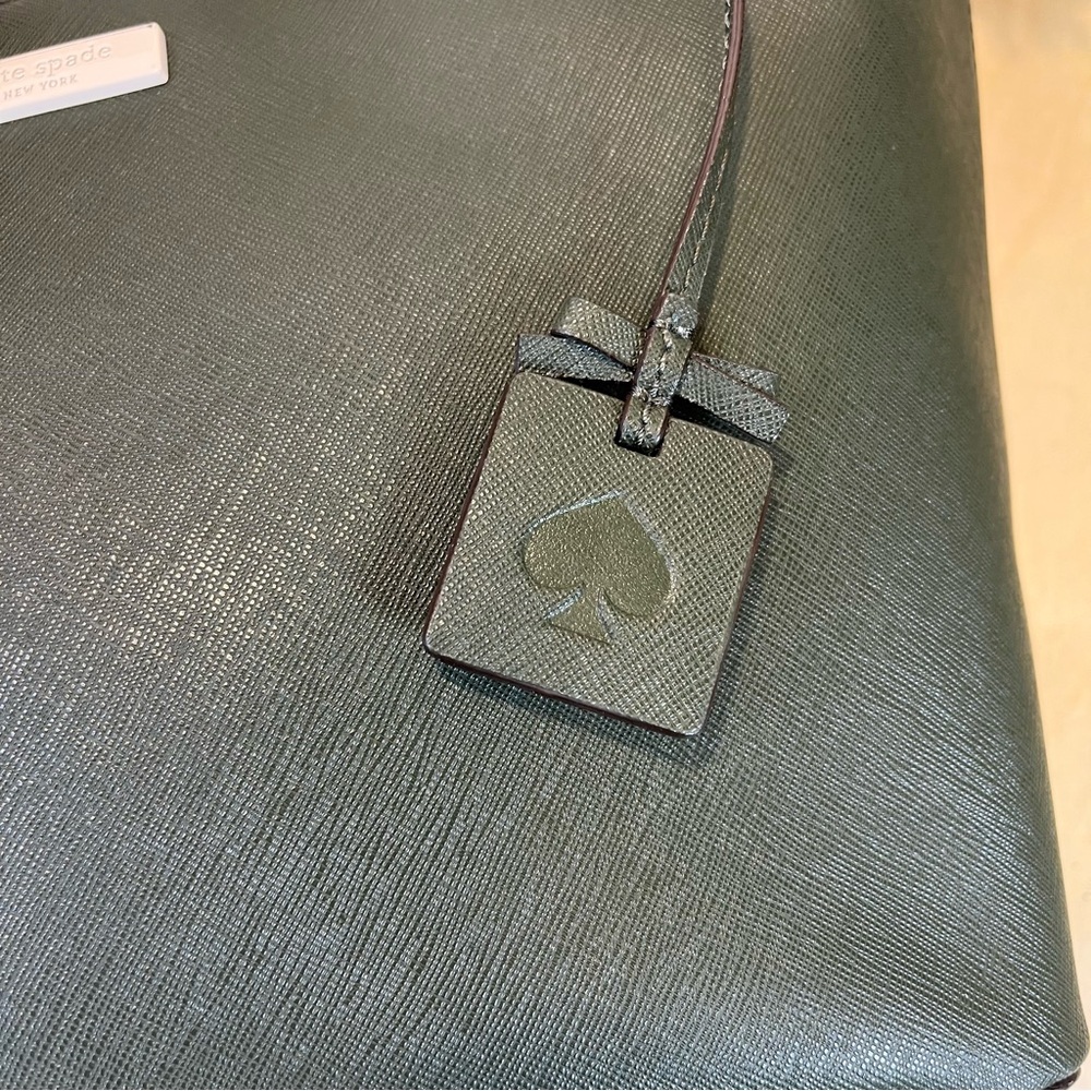 Kate Spade | Newbury Lane Green Tote Bag - Picture 11 of 15